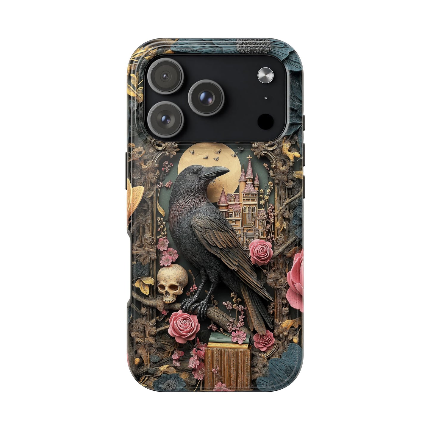 Gothic Raven Phone Case