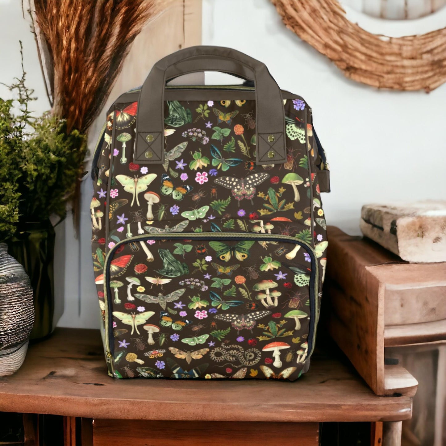 Vintage Naturalist Diaper Bag