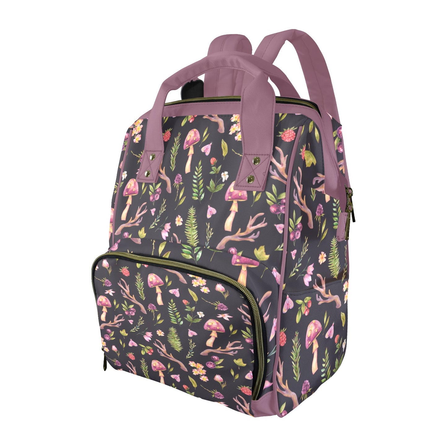 Fairy Mushroom Diaper Backpack