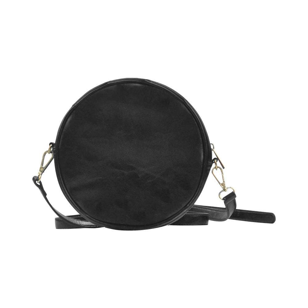 Faux-Embroidered Fox Vegan Leather Purse