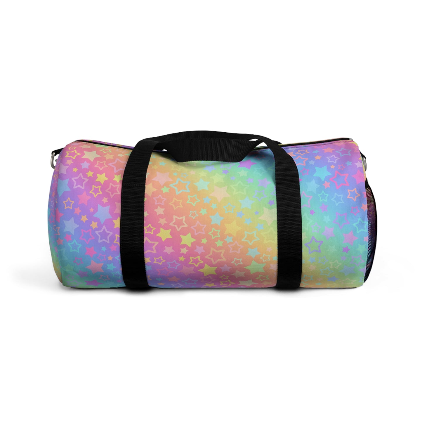 Pastel Rainbow Stars Duffel Bag