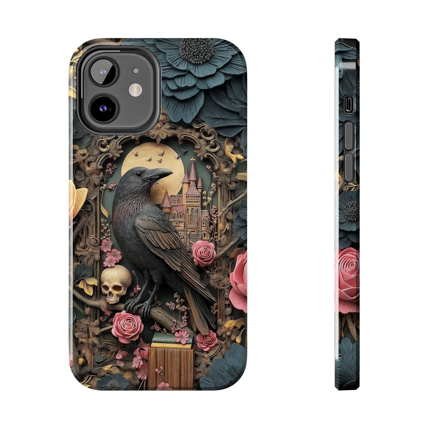 Gothic Raven Phone Case