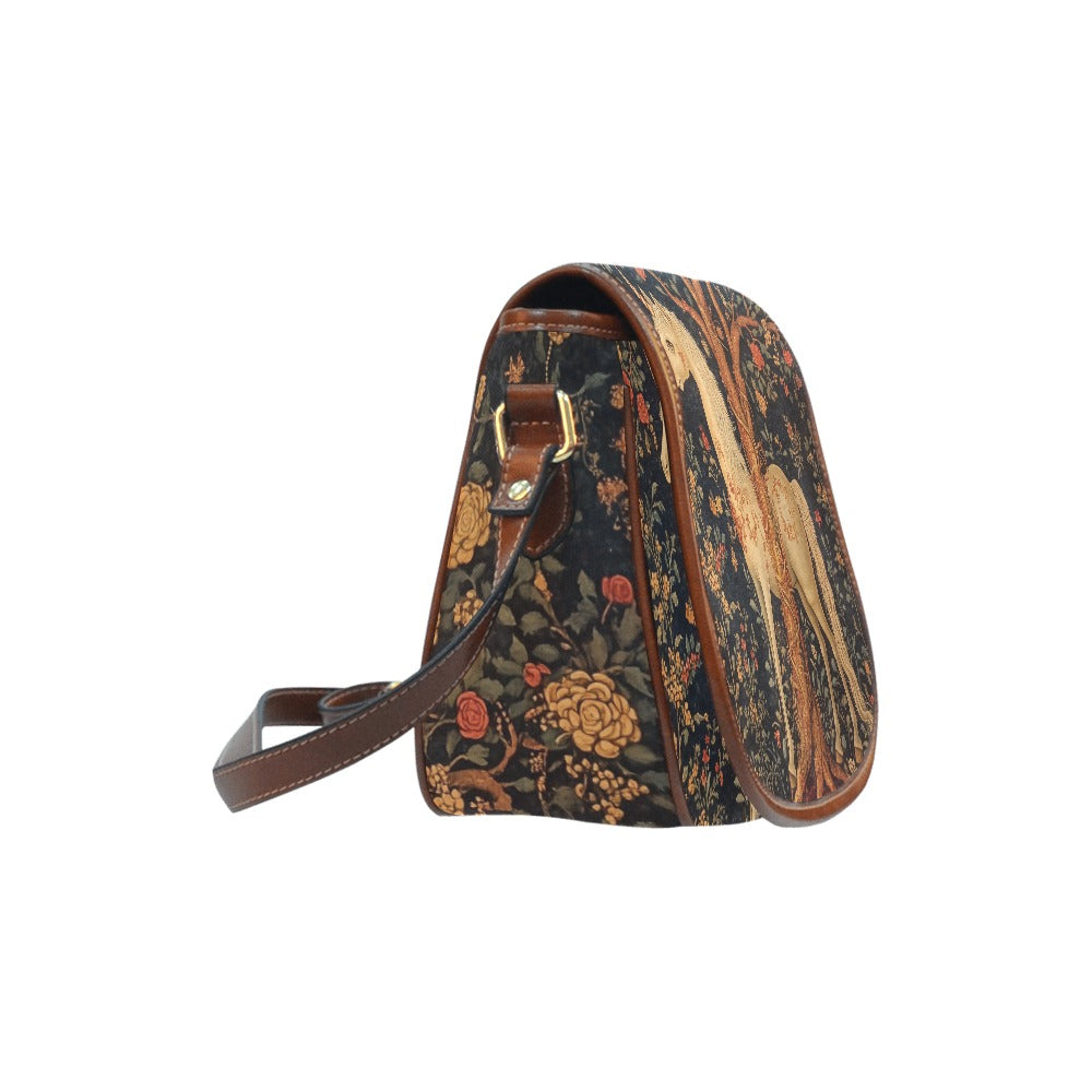 Woodland Unicorn Saddle Bag Purse