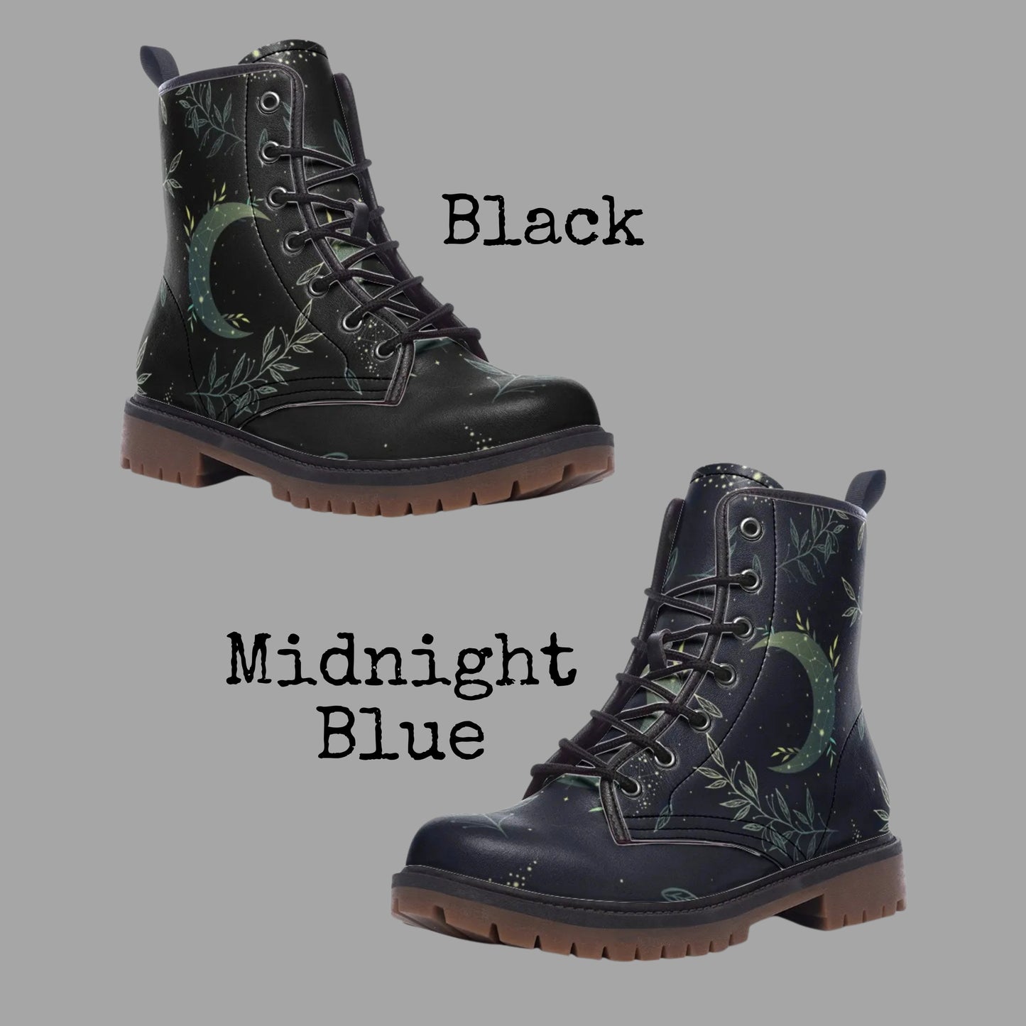 Forest Witch Moon Boots