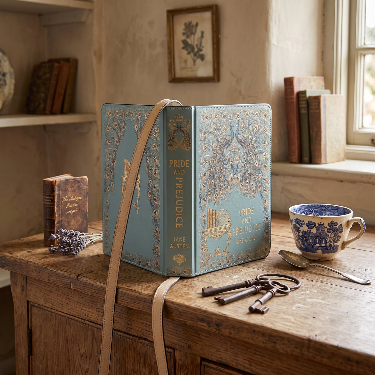 Pride and Prejudice Book-Shaped Purse