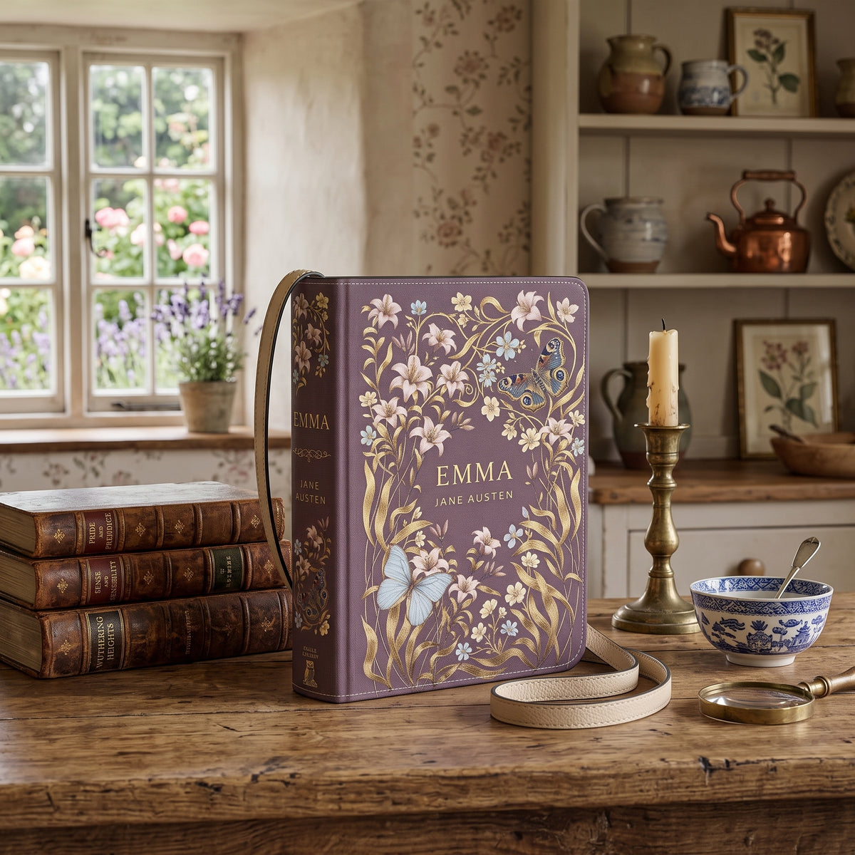 Jane Austen's Emma Book-shaped Purse