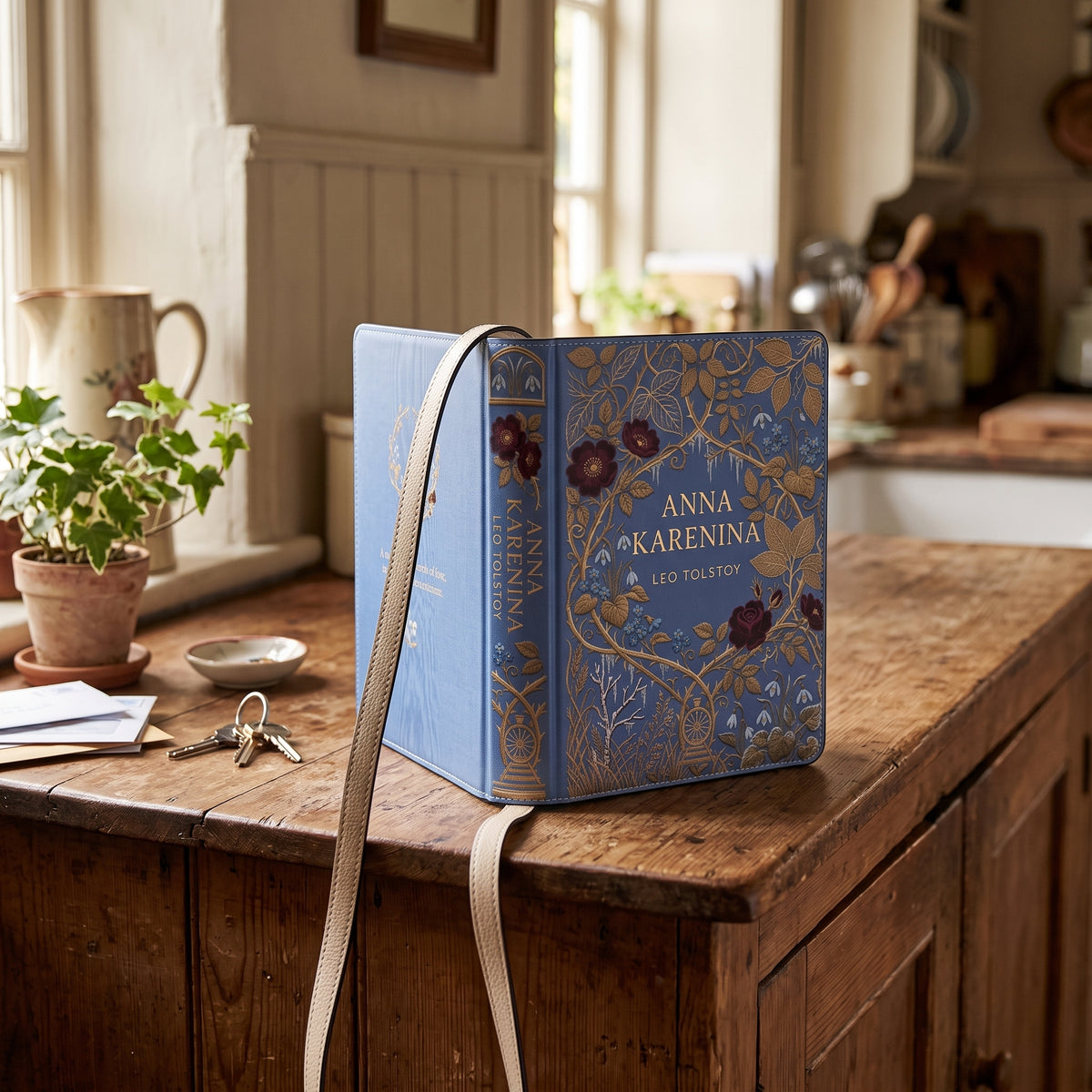 Anna Karenina Book-Shaped Purse