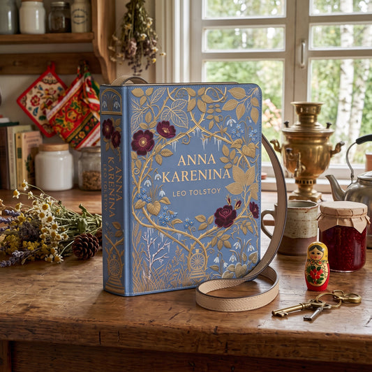 Anna Karenina Book-Shaped Purse