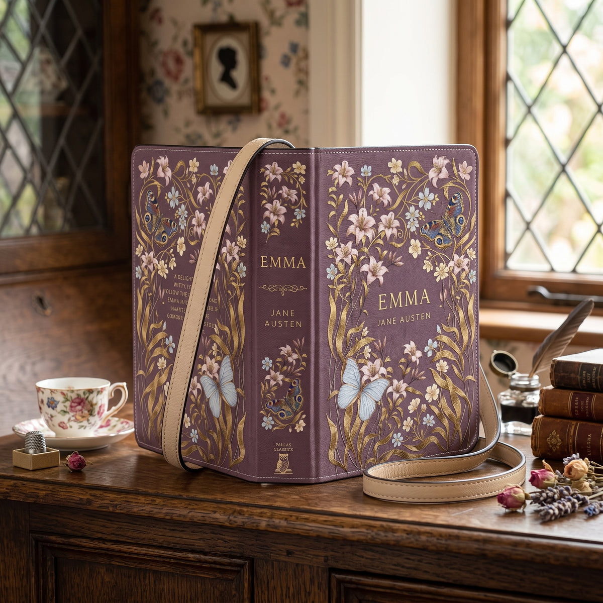Jane Austen's Emma Book-shaped Purse