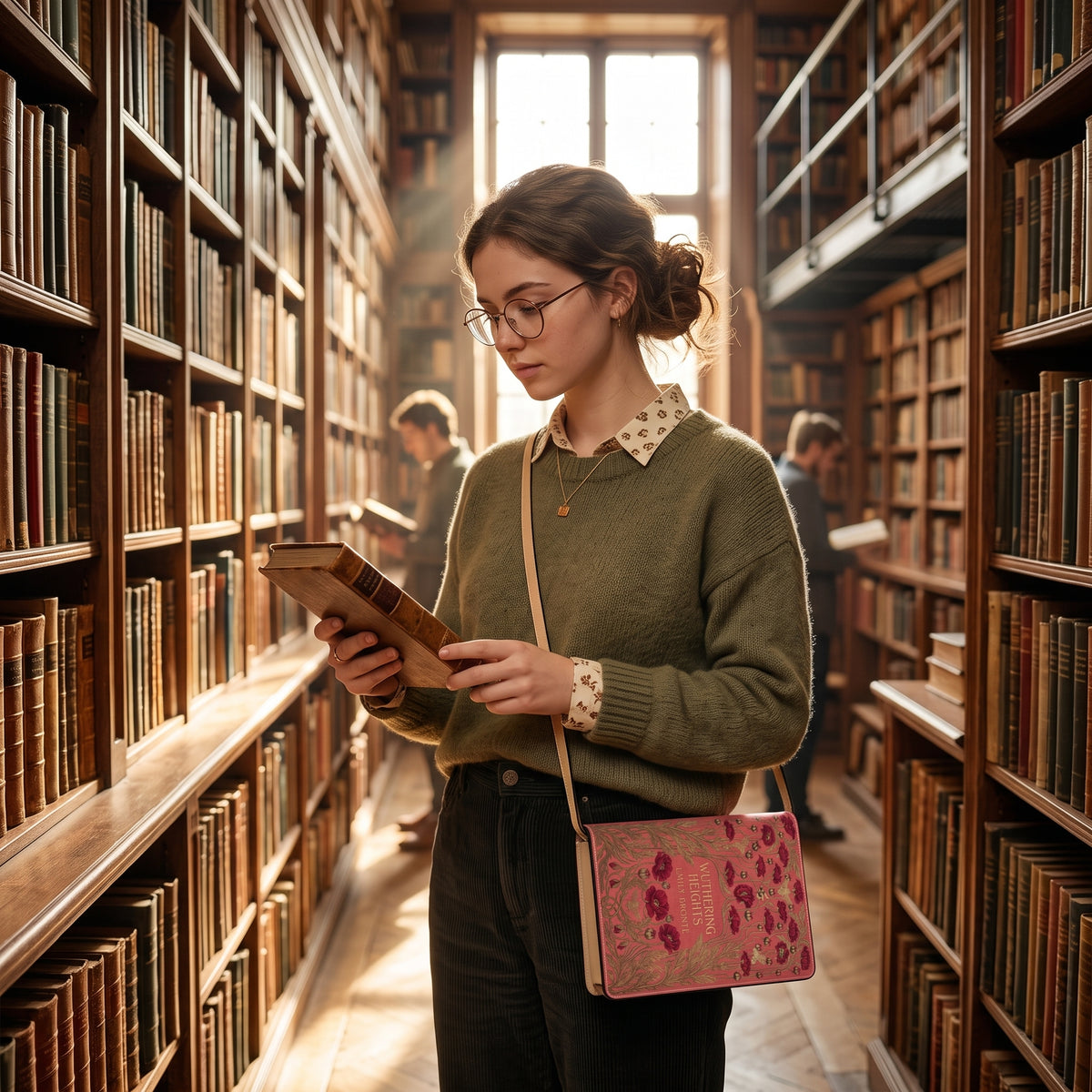 Wuthering Heights Book-Shaped Purse