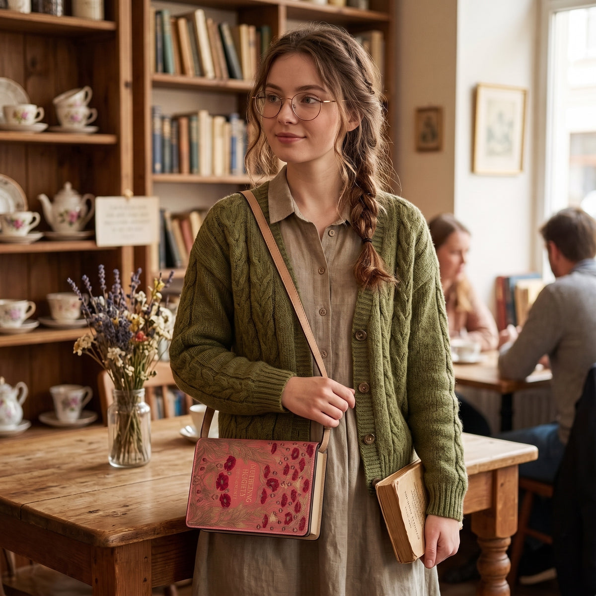 Wuthering Heights Book-Shaped Purse