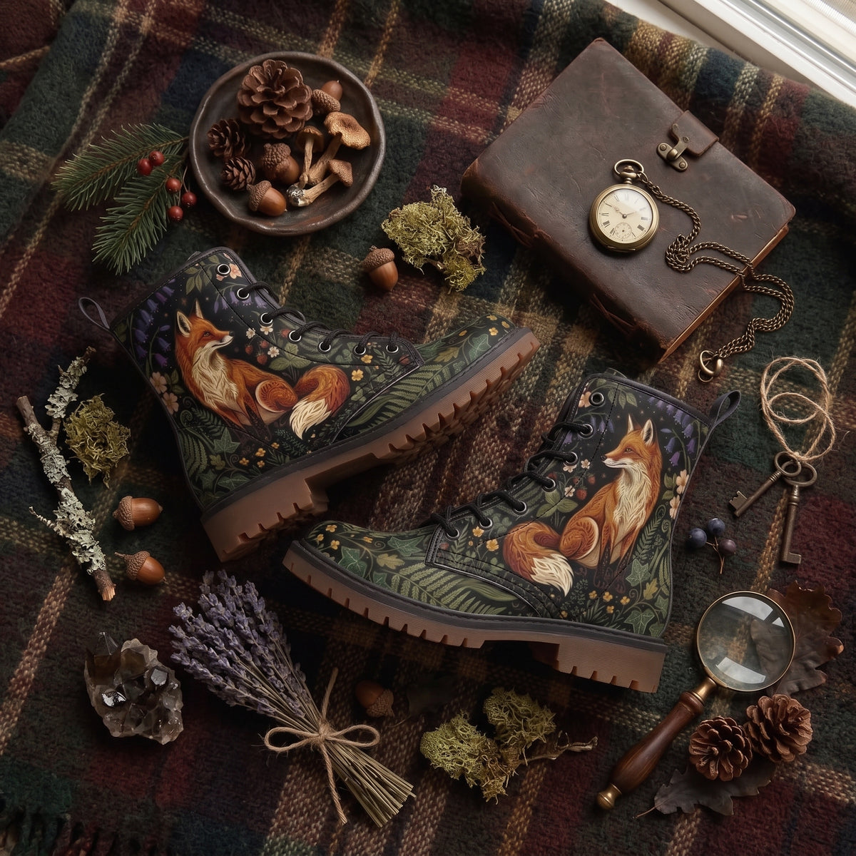 Woodland Fox Vegan Boots