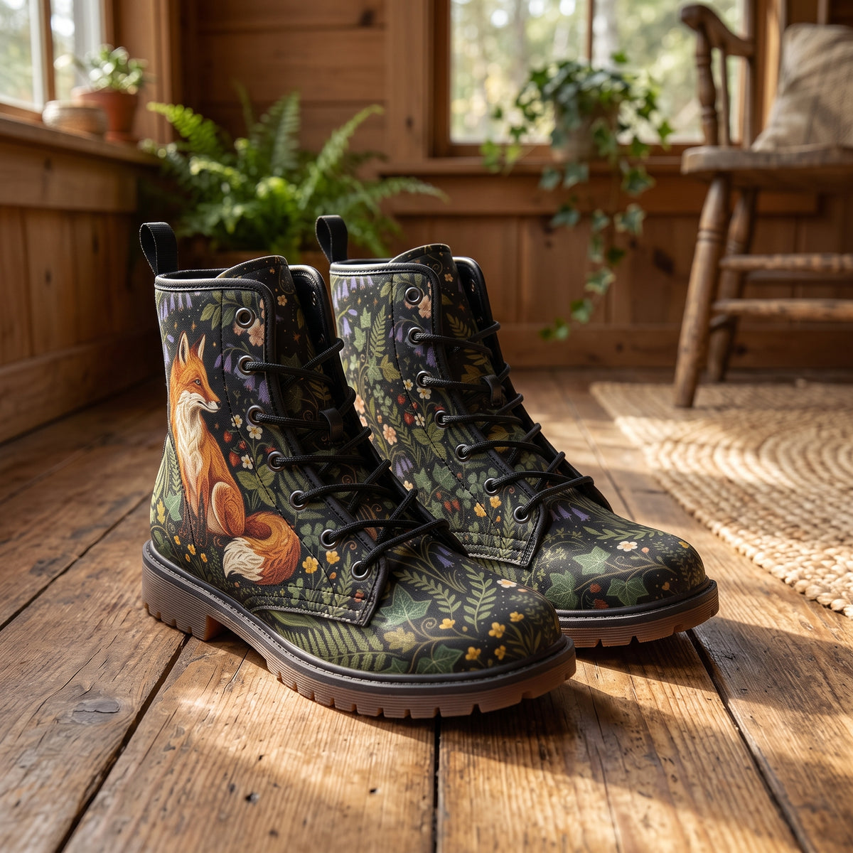 Woodland Fox Vegan Boots