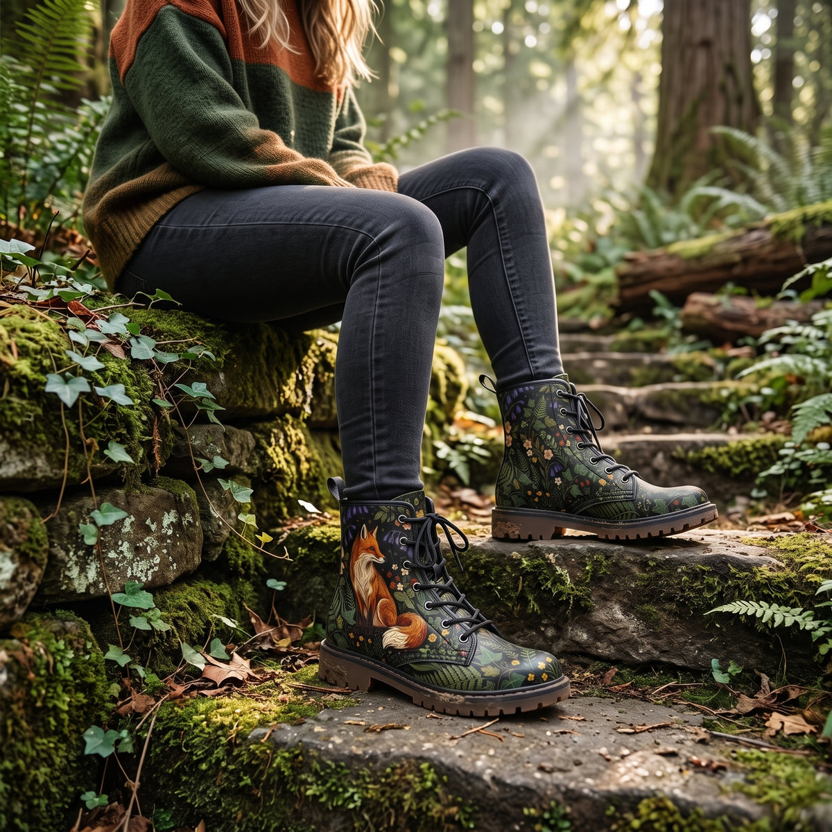 Woodland Fox Vegan Boots