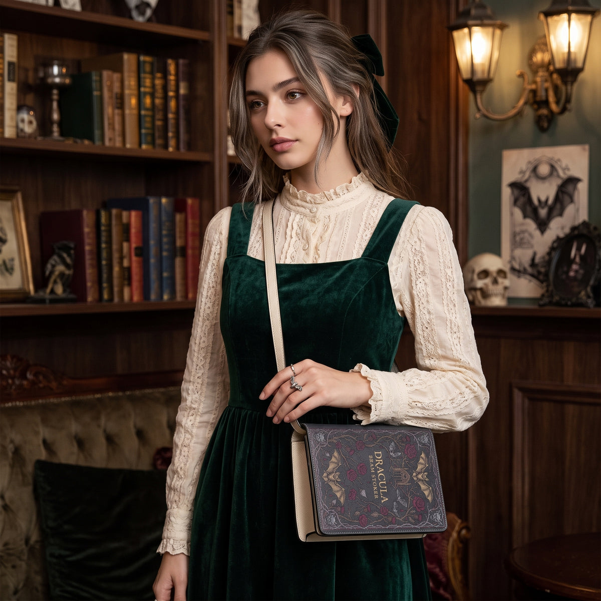 Bram Stoker's Dracula Book-Shaped Purse