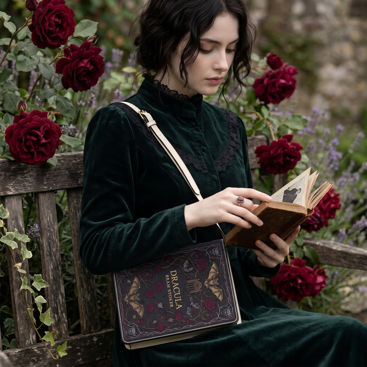 Bram Stoker's Dracula Book-Shaped Purse