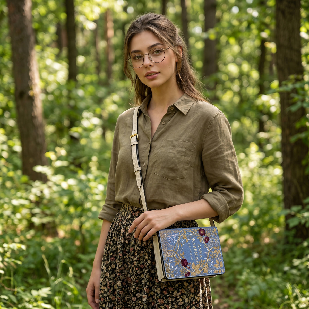 Anna Karenina Book-Shaped Purse