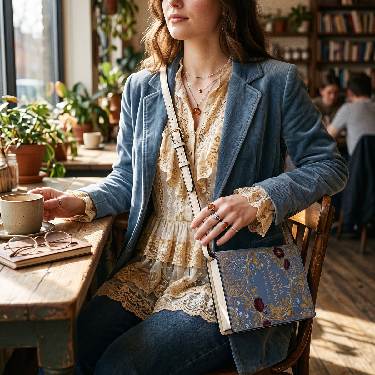 Anna Karenina Book-Shaped Purse