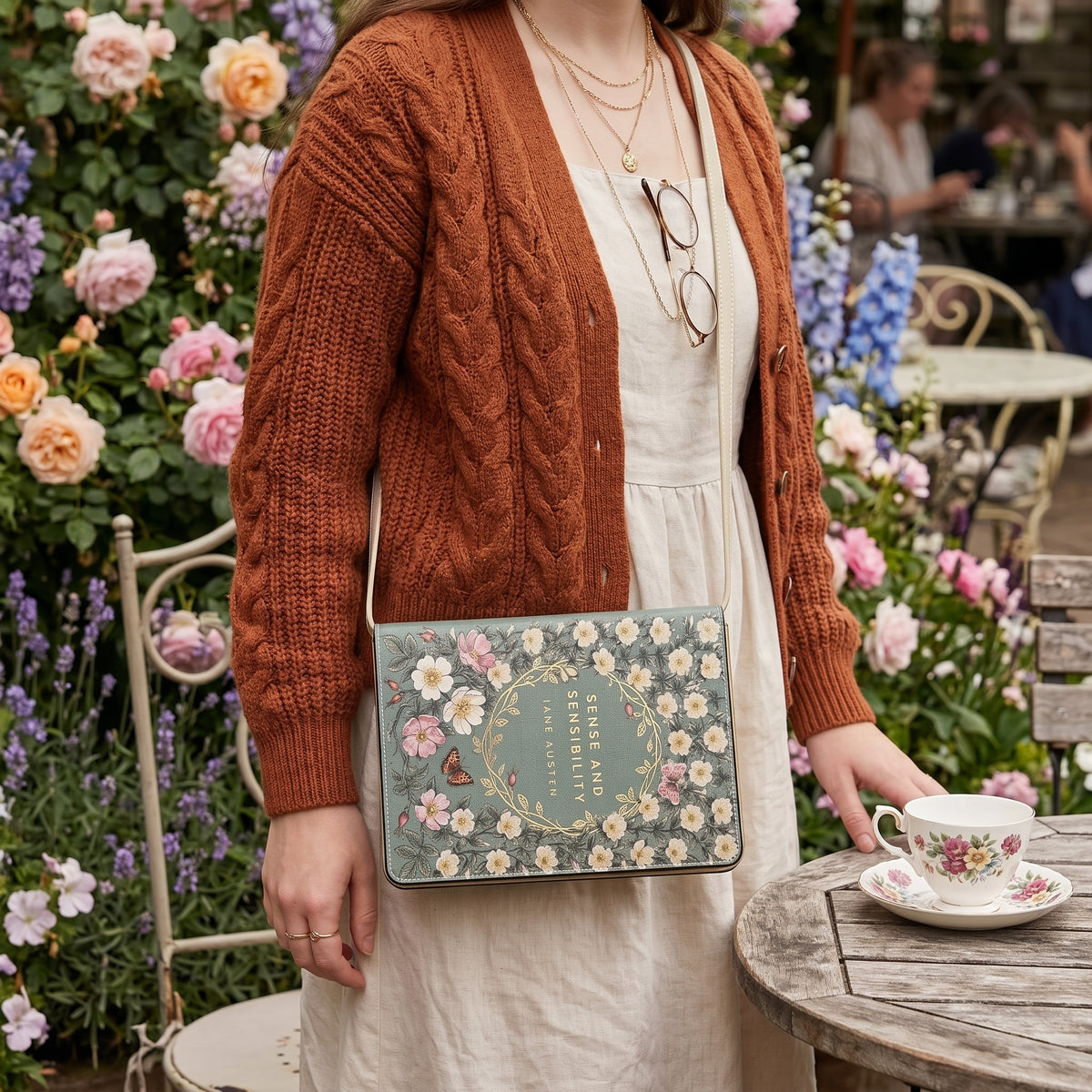Sense and Sensibility Book-Shaped Purse