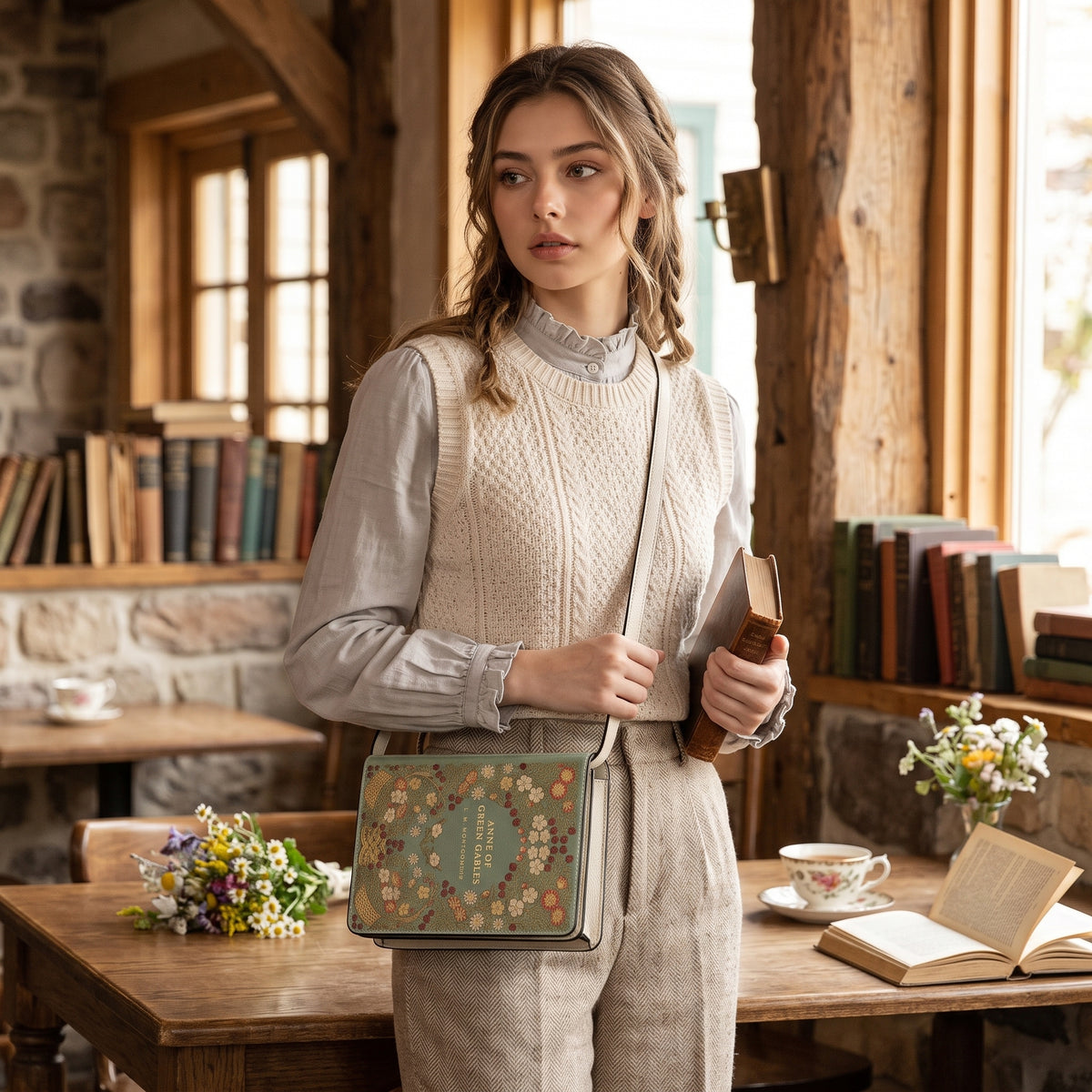 Anne of Green Gables Book-Shaped Purse