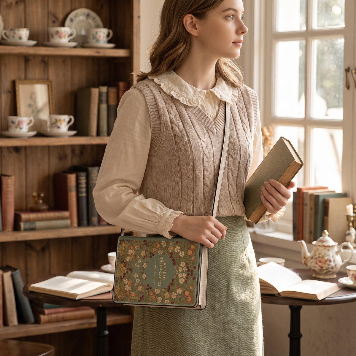 Anne of Green Gables Book-Shaped Purse