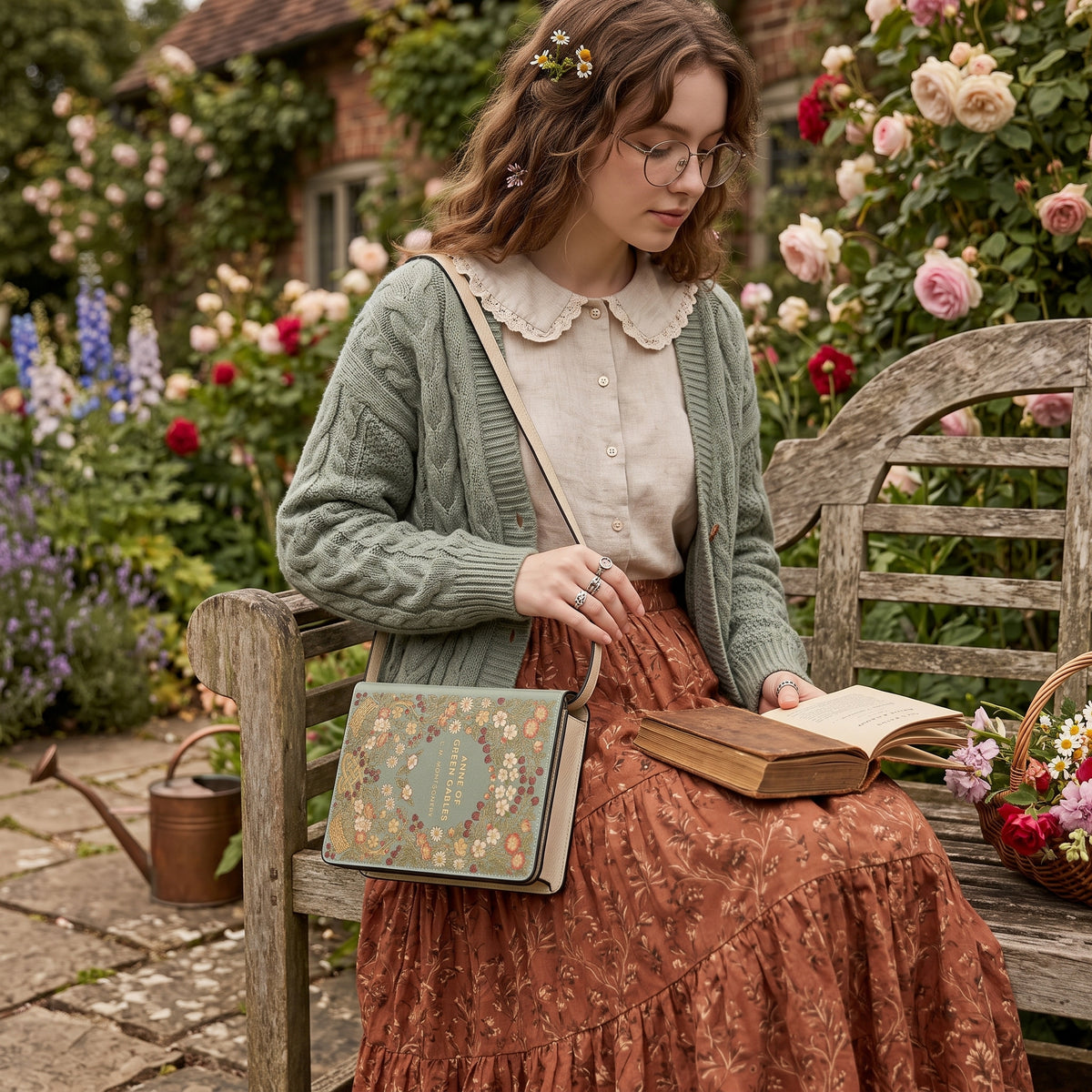 Anne of Green Gables Book-Shaped Purse