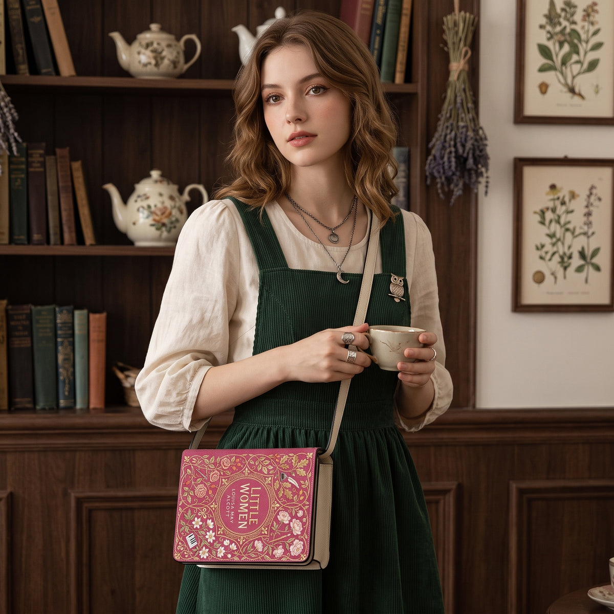 Louisa May Alcott's Little Women Book-shaped Purse