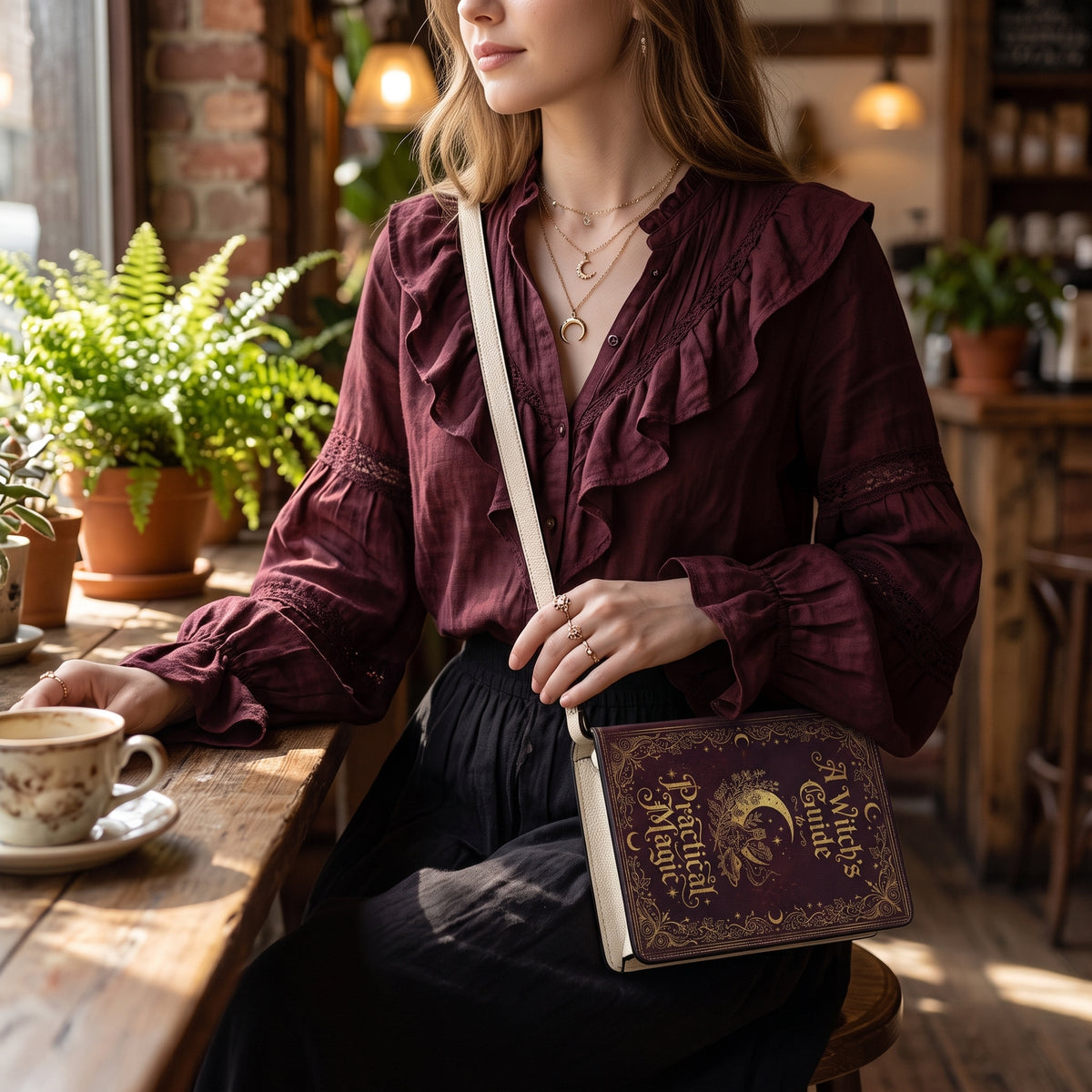Witch's Guide to Practical Magic Book-shaped Purse