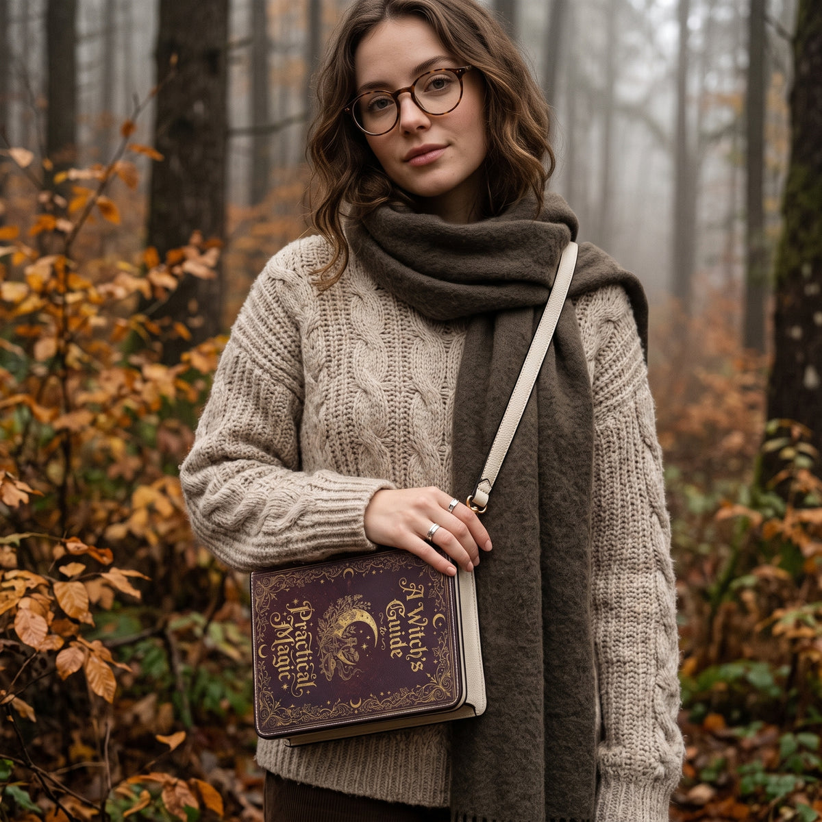Witch's Guide to Practical Magic Book-shaped Purse