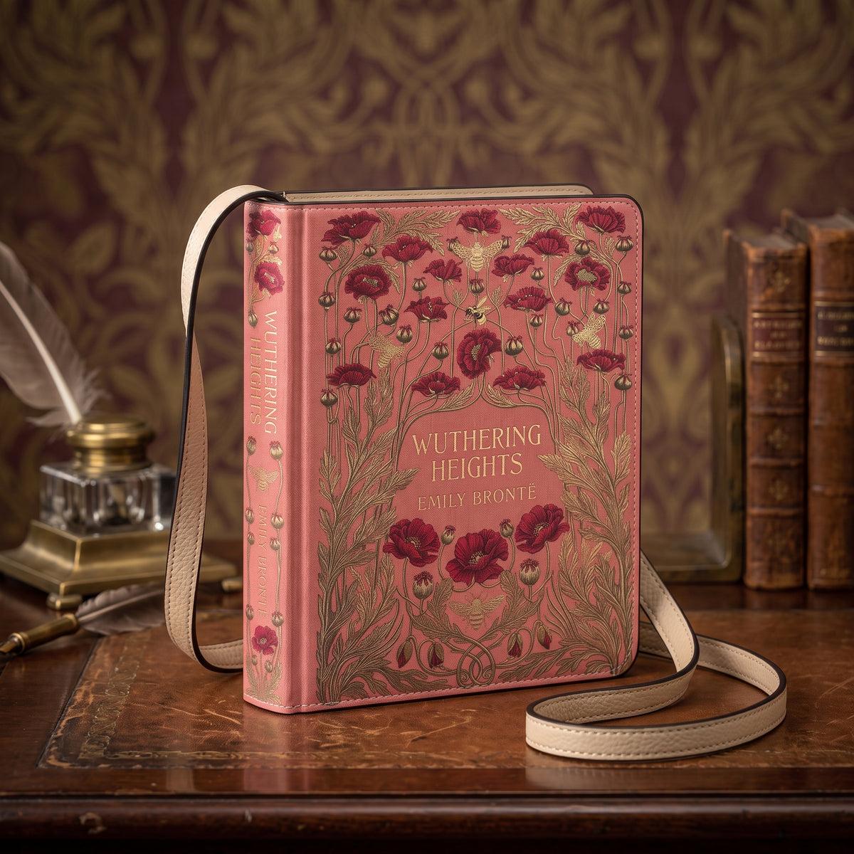Wuthering Heights Book-Shaped Purse