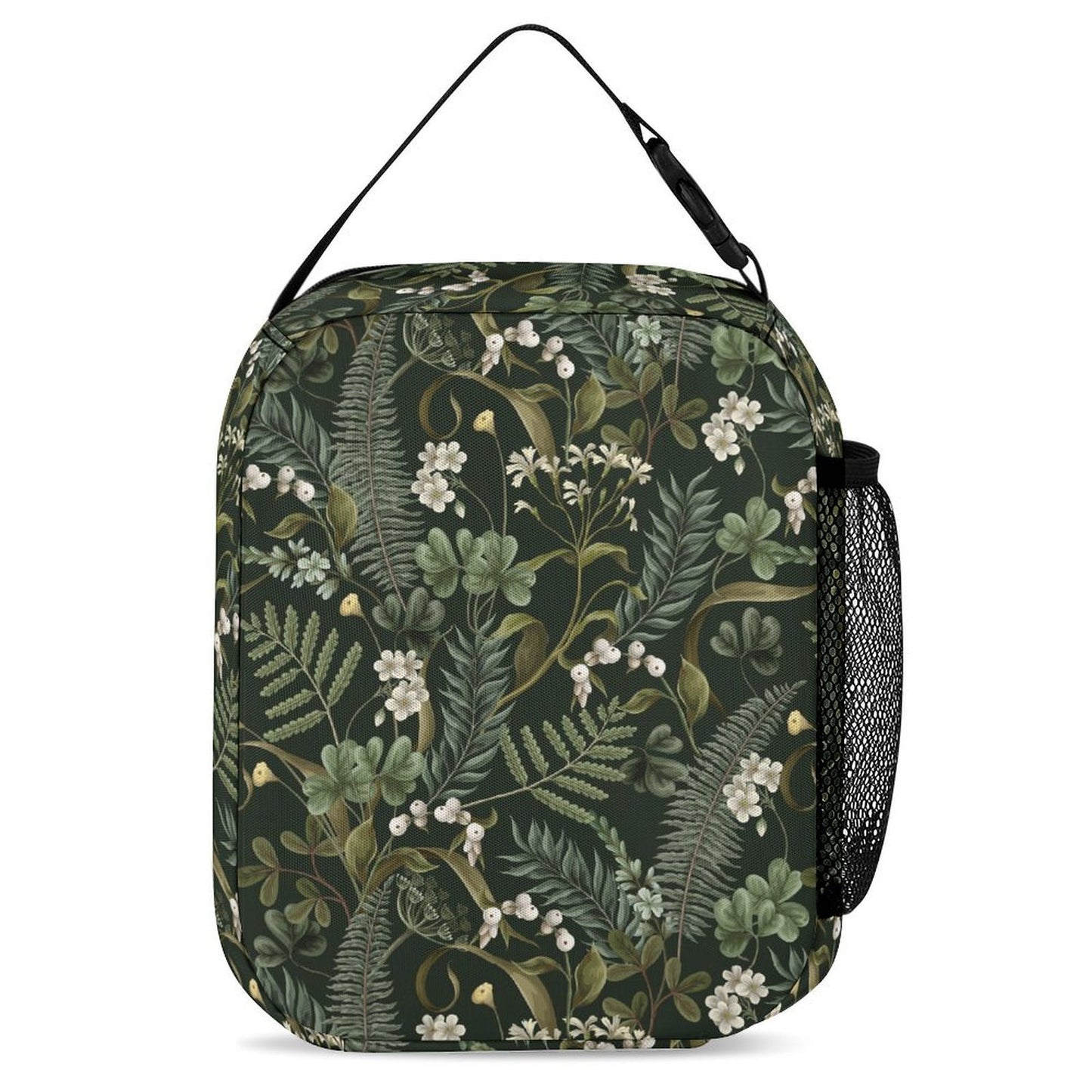 Green Botanical Cottagecore School Bag Set