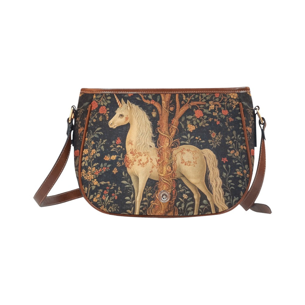 Woodland Unicorn Saddle Bag Purse