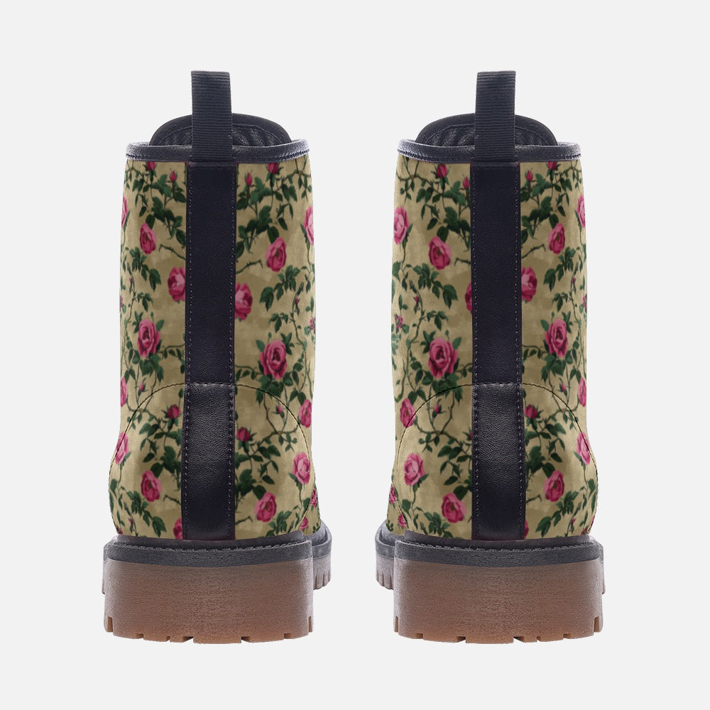 Vintage Cottage Roses Boot