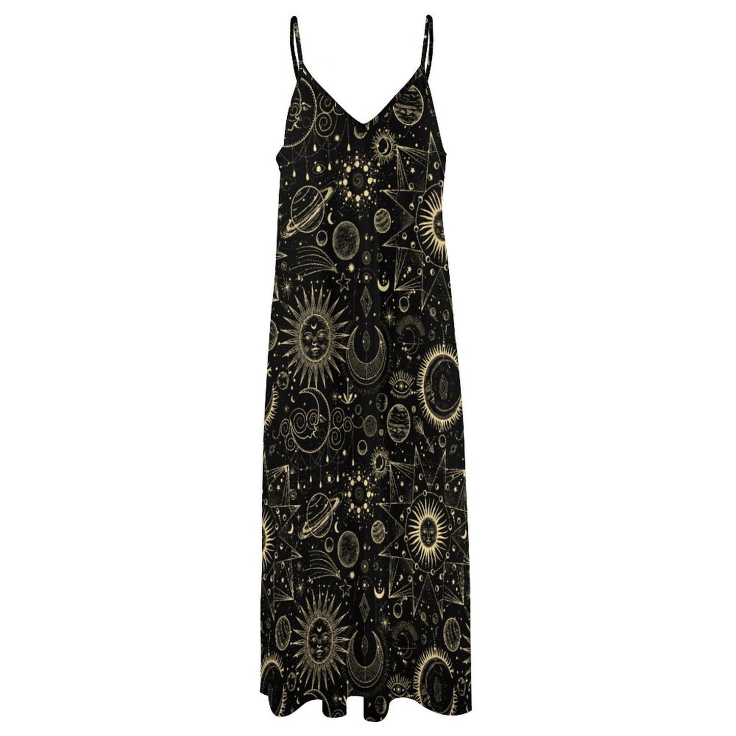 Celestial Tarot Maxi Dress