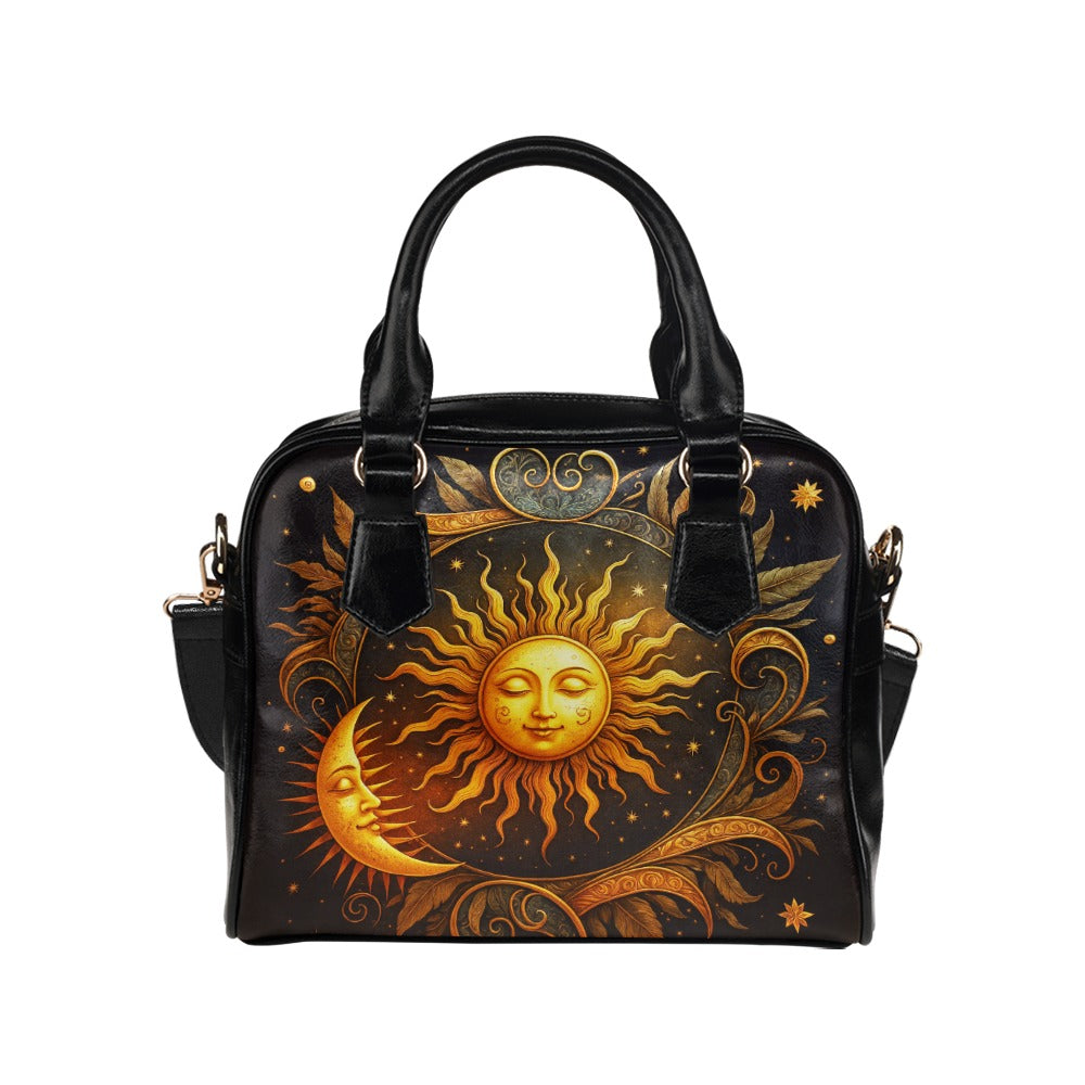 Celestial & Moon Bowler Handbag