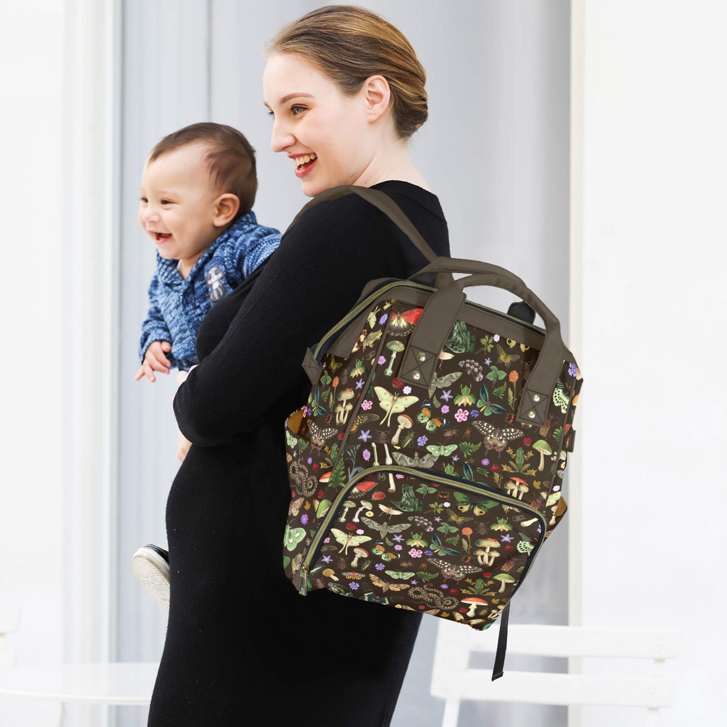 Vintage Naturalist Diaper Bag