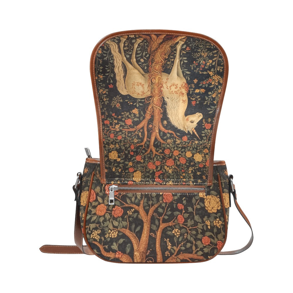 Woodland Unicorn Saddle Bag Purse