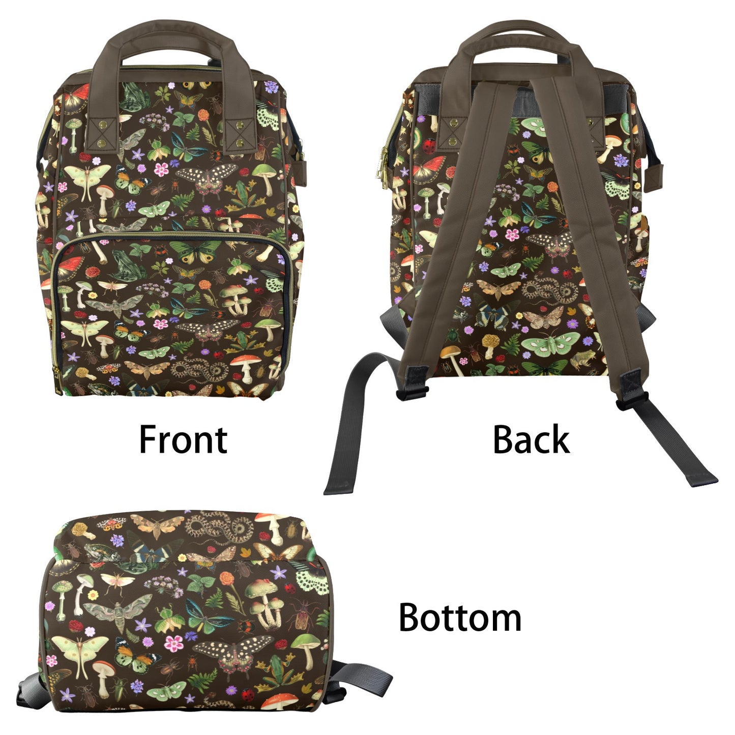 Vintage Naturalist Diaper Bag