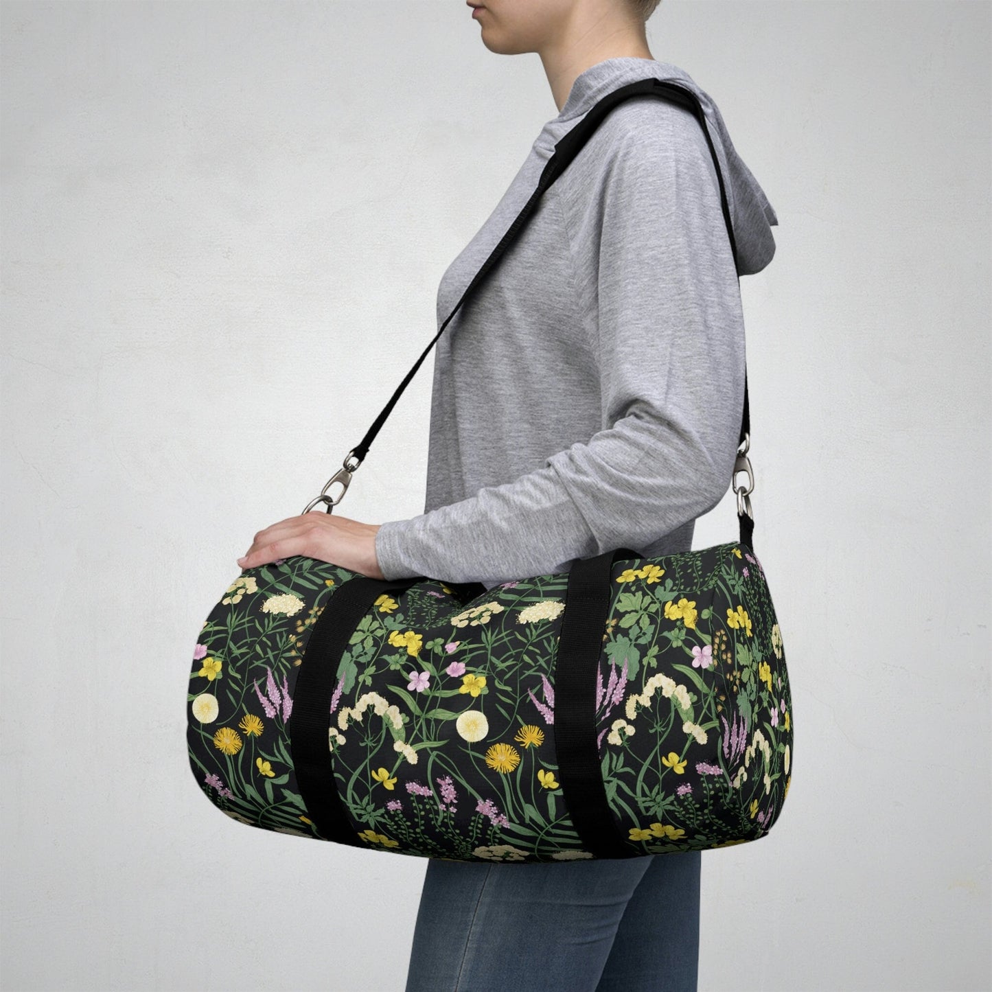 Cottagecore Wildflowers Duffel Bag