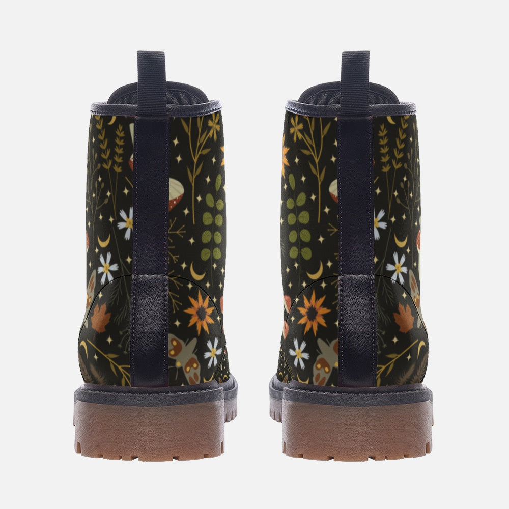 Goblincore Woodland Mushrooms Boots