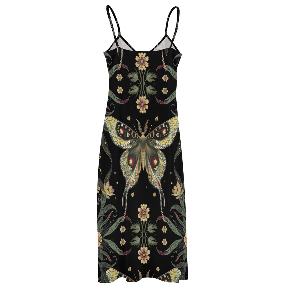 Boho Butterflies Sling Maxi Dress