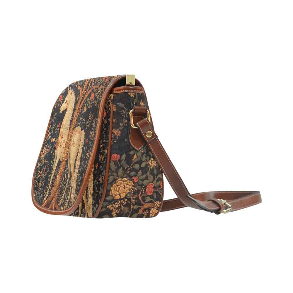 Woodland Unicorn Saddle Bag Purse