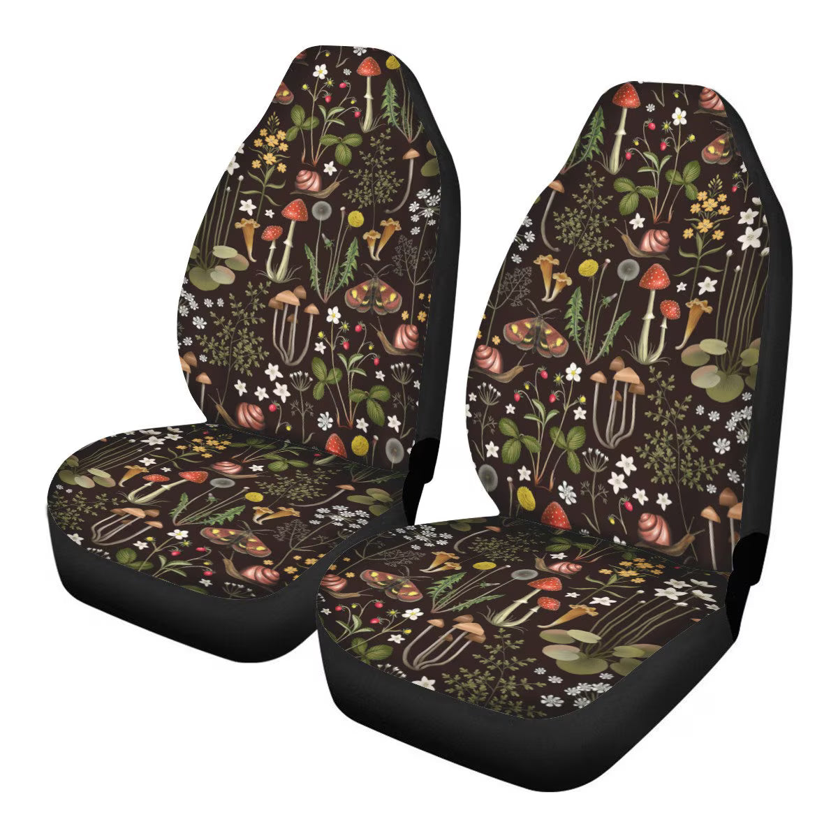 Dark Fairy Forest Car Seat Covers Set