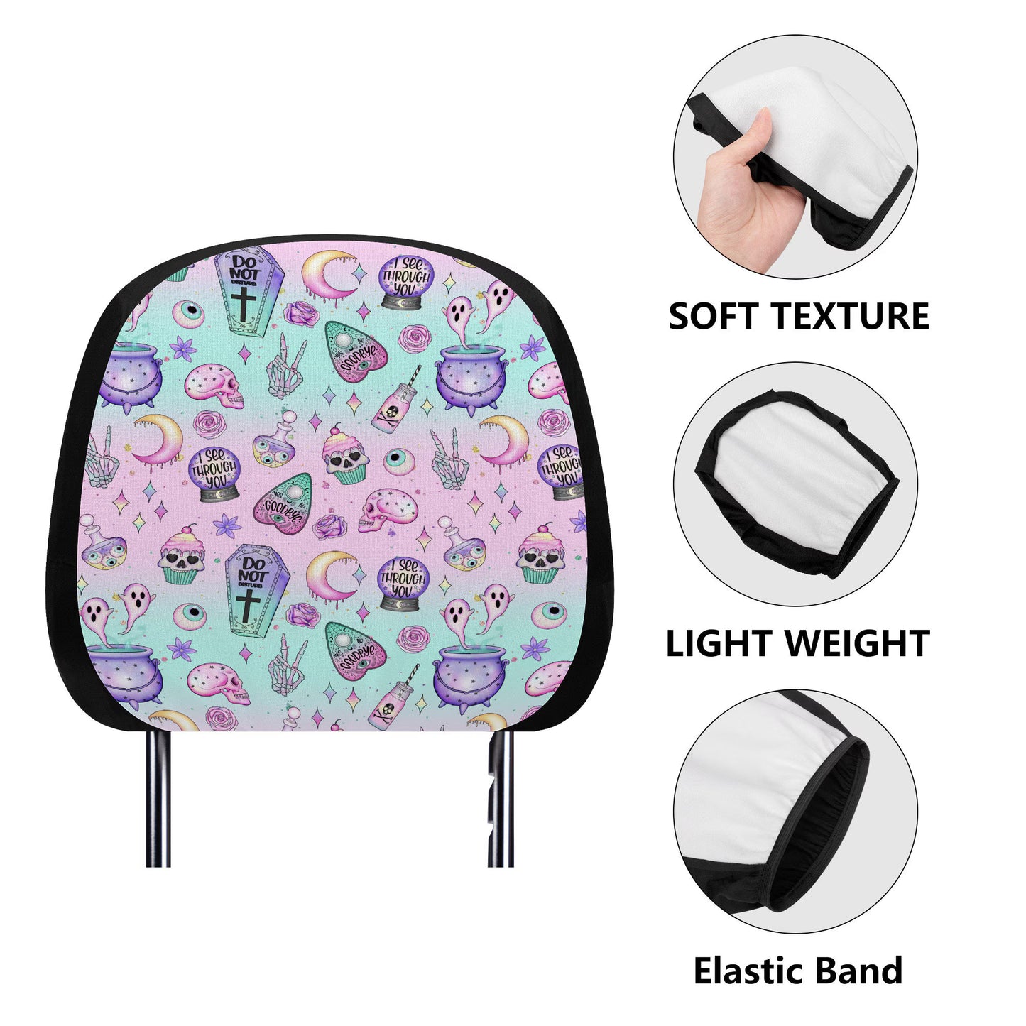 Pastel Witch Car Seat covers