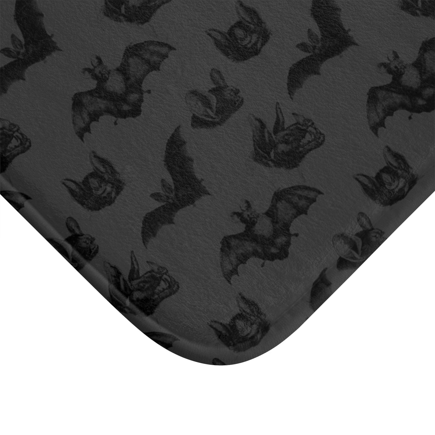 Gothic Bats Shower Curtain & Bath Mat