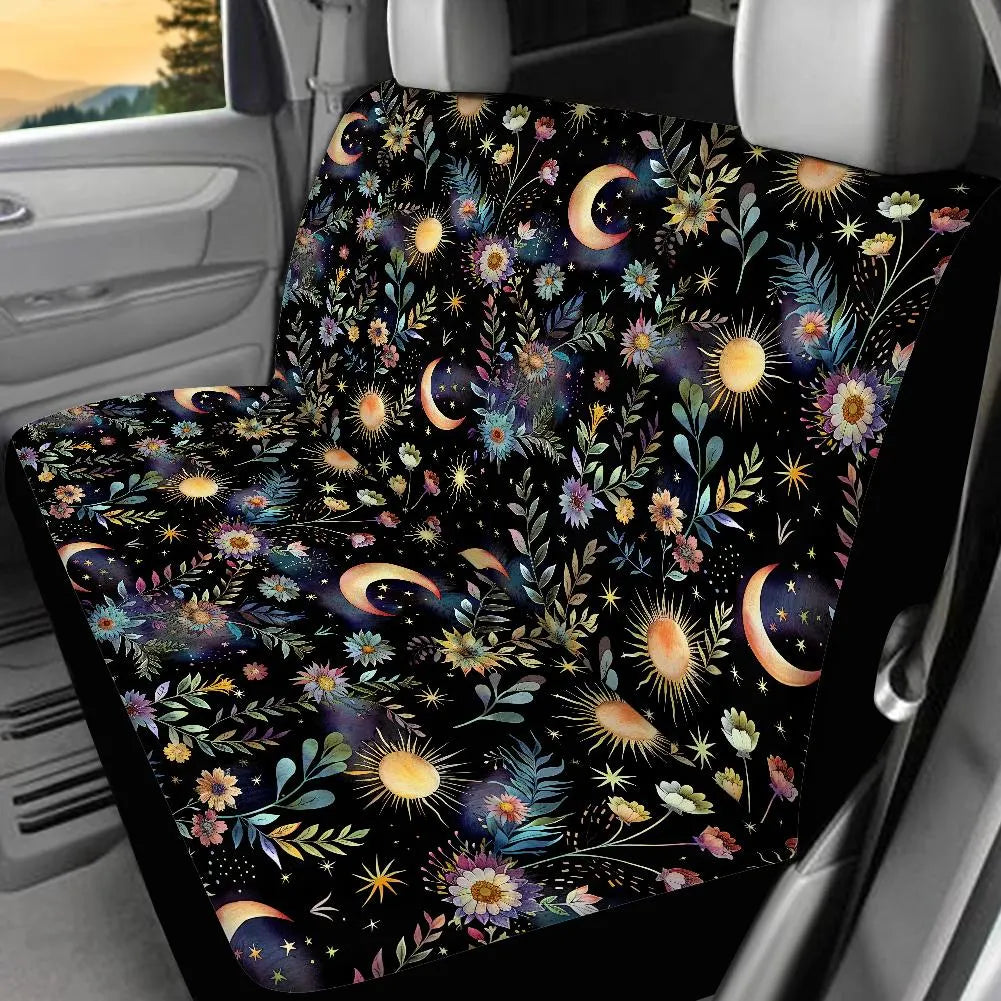 Celestial Night Garden Car Seat Covers & Car Accessories Set