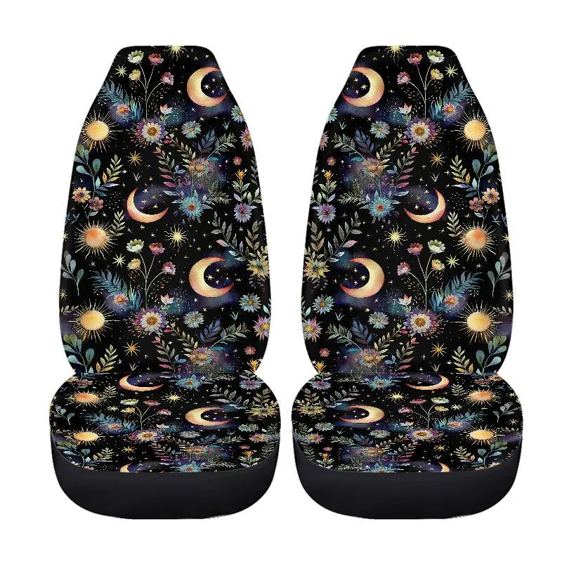 Celestial Night Garden Car Seat Covers & Car Accessories Set