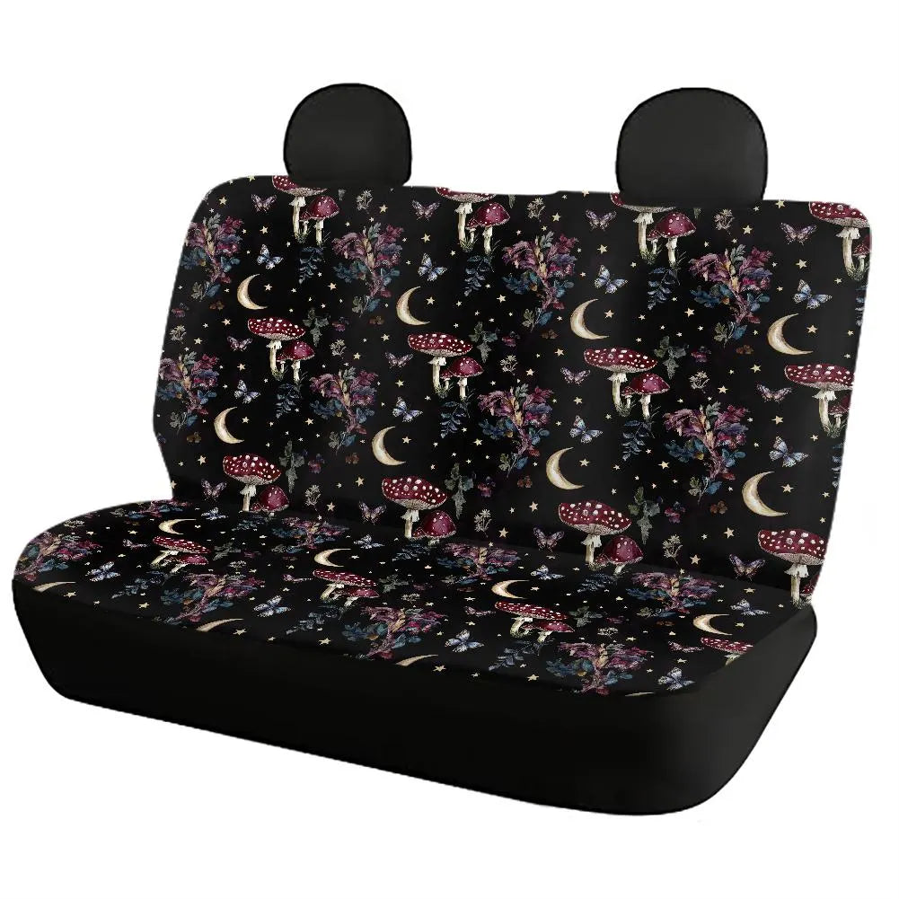 Witchy Moons & Mushrooms Car Seat Covers and Accessories