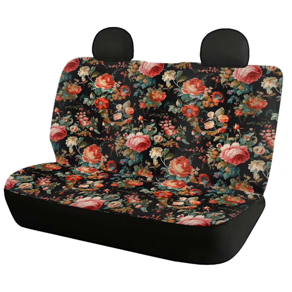 Cottagecore Rose Chintz Seat Covers