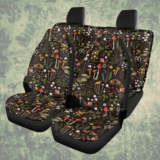 Dark Fairy Forest Car Seat Covers Set